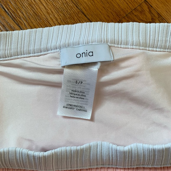 NWT Onia Leila Rib Bottom Tahiti Pink Size S - Picture 9 of 12